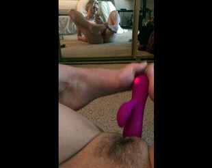 Rate how I bang my wooly poon with vibro in front of mirror,