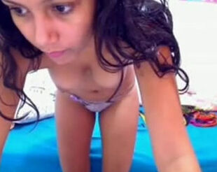 Lovely desi youngster web cam skype fledgling unwrap